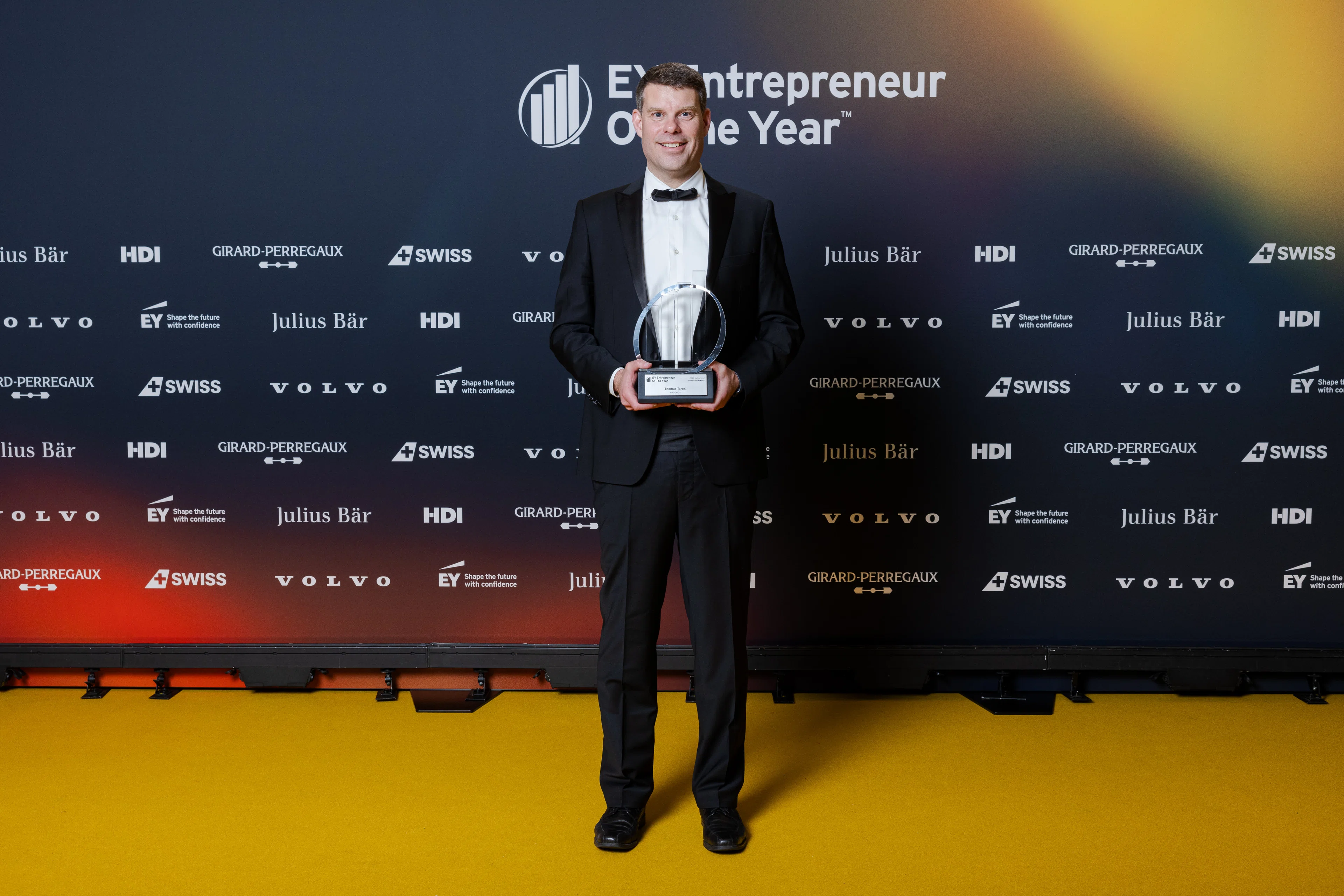 Thomas Taroni, EY Entrepreneur Of The Year in the “Visionary Entrepreneurs” category